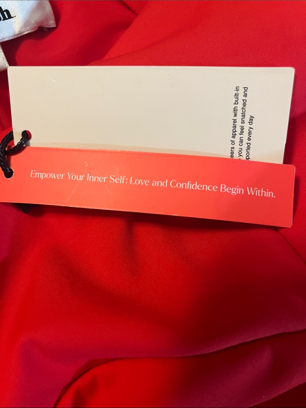 Popilush Red Shapewear Thong Bodysuit - Picture 9 of 10